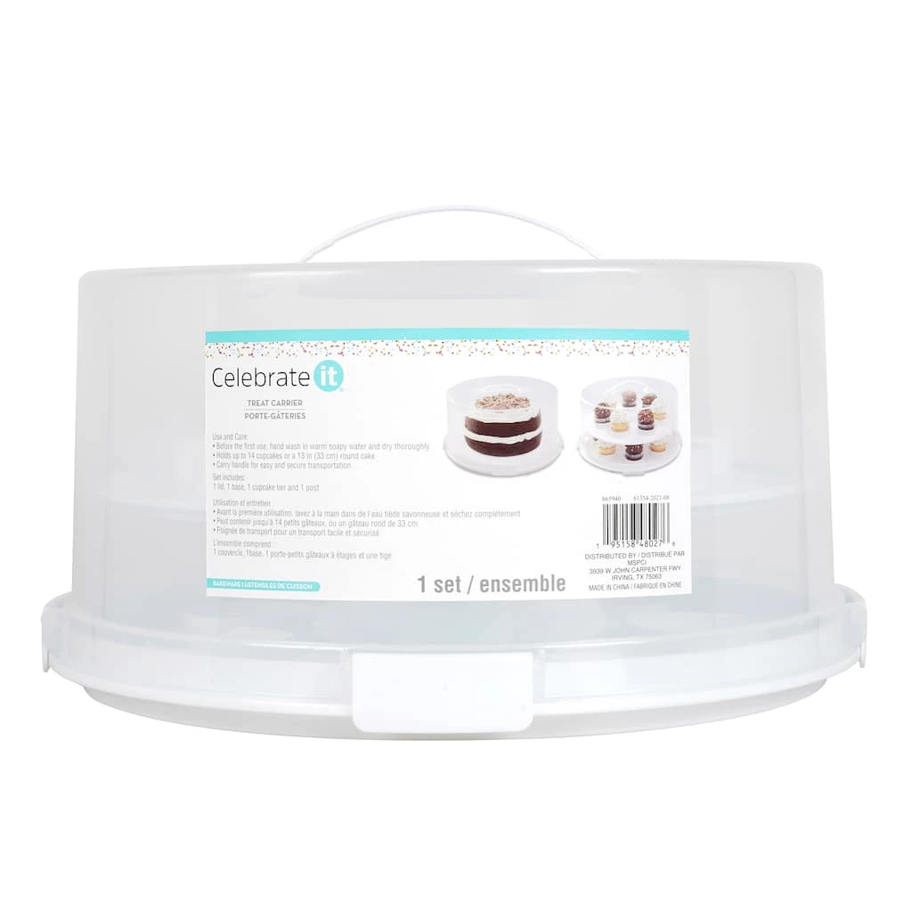 Cheap ⭐ 2 Tier Treat Carrier by Celebrate It™ 🥰 1 Cheap ⭐ 2 Tier Treat Carrier by Celebrate It™ 🥰