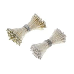 Brand new ⌛ 6 Packs: 180 ct. (1,080 total) White Pearl & Glitter Flower Stamens by Celebrate It™ 👏 -Celebrate It Sales Shop 10666672 2 1