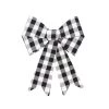 Coupon 🎁 18" White & Black Plaid Bow by Celebrate It™ 💯