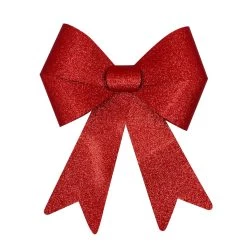 Brand new 🔔 18" Red Glitter Bow by Celebrate It™ 🎄 Christmas 🌟