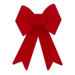 Best Pirce 🤩 9" Red Velvet Bow by Celebrate It™ 🎅 Christmas ✔️