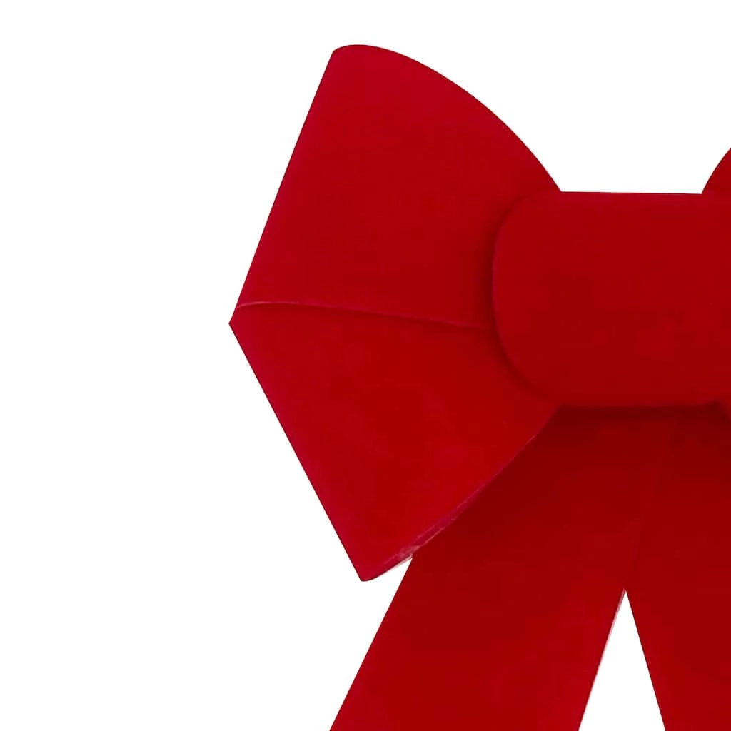 Best Pirce 🤩 9" Red Velvet Bow by Celebrate It™ 🎅 Christmas ✔️ 2 Best Pirce 🤩 9" Red Velvet Bow by Celebrate It™ 🎅 Christmas ✔️ - Image 2