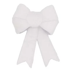 Brand new ❤️ 9" White Fur Bow by Celebrate It™ 🎄 Christmas 😍