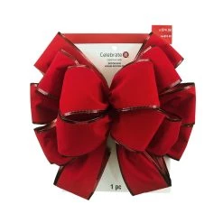 Best reviews of 🎉 20.5" Red Velvet Tree Topper Bow by Celebrate It™ 🔔 Christmas 👏