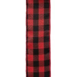 Best deal 💯 20.5" Red & Black Buffalo Check Tree Topper Bow by Celebrate It™ 🎅 Christmas 😍 -Celebrate It Sales Shop 10669931 3