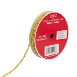 Top 10 🔔 1/8" Metallic Twisted Cord Ribbon by Celebrate It™ 🎅 Christmas ⌛ -Celebrate It Sales Shop 10670158 5