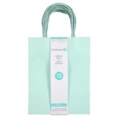 Flash Sale 😀 8 Packs: 13 ct. (104 total) Medium Mint Gift Bags by Celebrate It™ ✔️