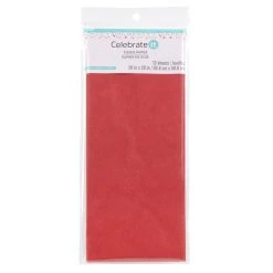Cheapest 🛒 24 Packs: 12 ct. (288 total) Red Tissue Paper by Celebrate It™ 😉
