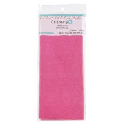 Buy 🔔 Pink Tissue Paper by Celebrate It™, 12 Sheets 🌟