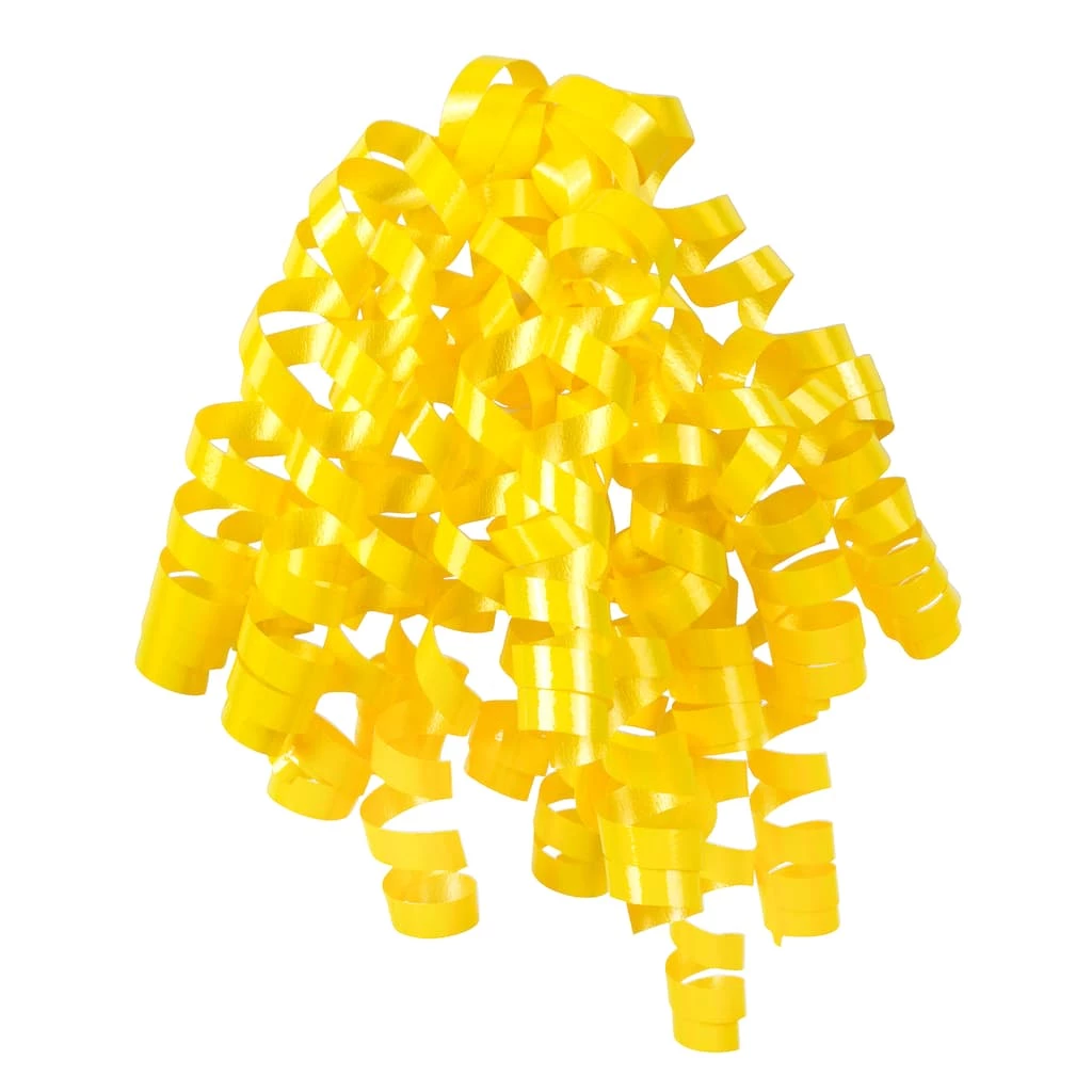 Wholesale ⭐ 12 Packs: 2 ct. (24 total) 30" Yellow Twisty Bows by Celebrate It™ 🔔 2 Wholesale ⭐ 12 Packs: 2 ct. (24 total) 30" Yellow Twisty Bows by Celebrate It™ 🔔 - Image 2