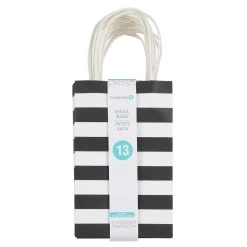 Top 10 🥰 6 Packs: 13 ct. (78 total) Small Black & White Striped Gift Bags by Celebrate It™ 🛒