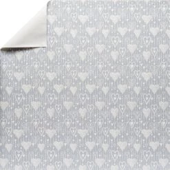 Wholesale 💯 12 Pack: Silver Hearts Gift Wrap by Celebrate It™ ⌛