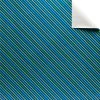 Cheap ⌛ Green & Blue Striped Gift Wrap by Celebrate It™ 🔥