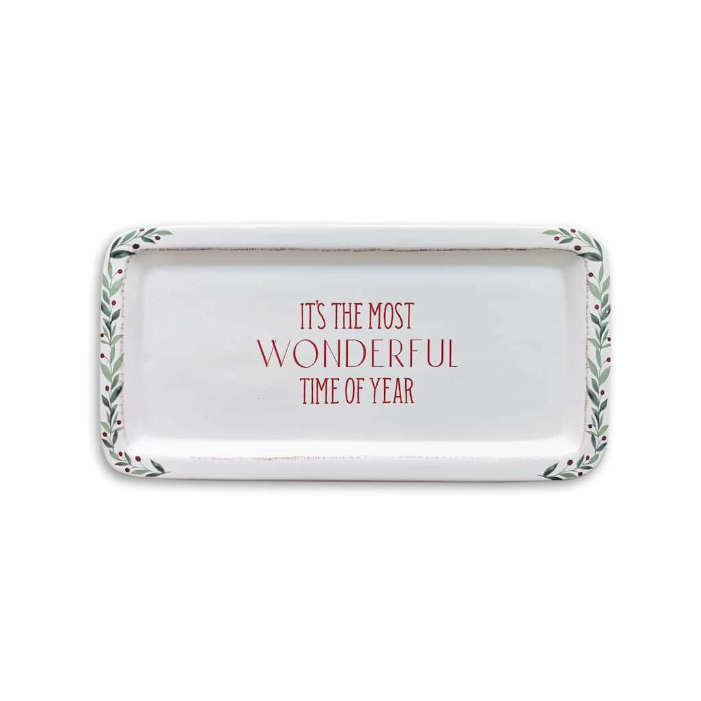 Deals 🥰 14" Most Wonderful Time Ceramic Party Platter by Celebrate It™ 🎄 Christmas 🎉 1 Deals 🥰 14" Most Wonderful Time Ceramic Party Platter by Celebrate It™ 🎄 Christmas 🎉