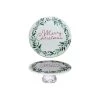 New ❤️ 10.5" Merry 🎄 Christmas Ceramic Cake Stand by Celebrate It™ 🎄 Christmas 🔔