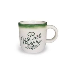 Best Pirce ✨ 5" Be Merry Mug by Celebrate It® 🔔 Christmas ✔️