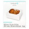 New 🎁 9.5" White Window Treat Boxes by Celebrate It®, 3ct. 🎁