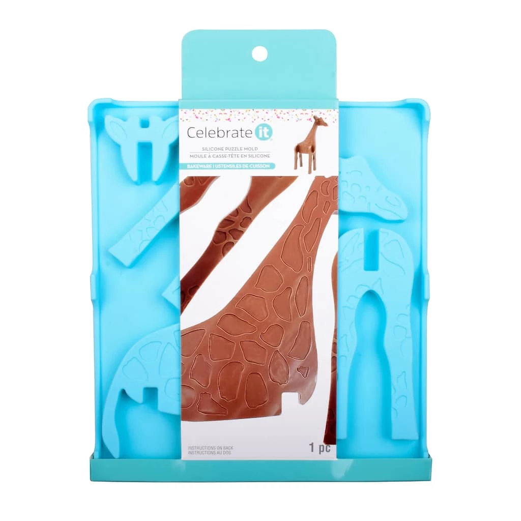 Buy 🥰 Giraffe Silicone Puzzle Mold by Celebrate It™ 😉 4 Buy 🥰 Giraffe Silicone Puzzle Mold by Celebrate It™ 😉 - Image 4