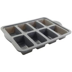 Buy ⌛ 6 Pack: 8-Cavity Metal-Reinforced Silicone Mini Loaf Pan by Celebrate It® 🛒 -Celebrate It Sales Shop 10689144 2 1