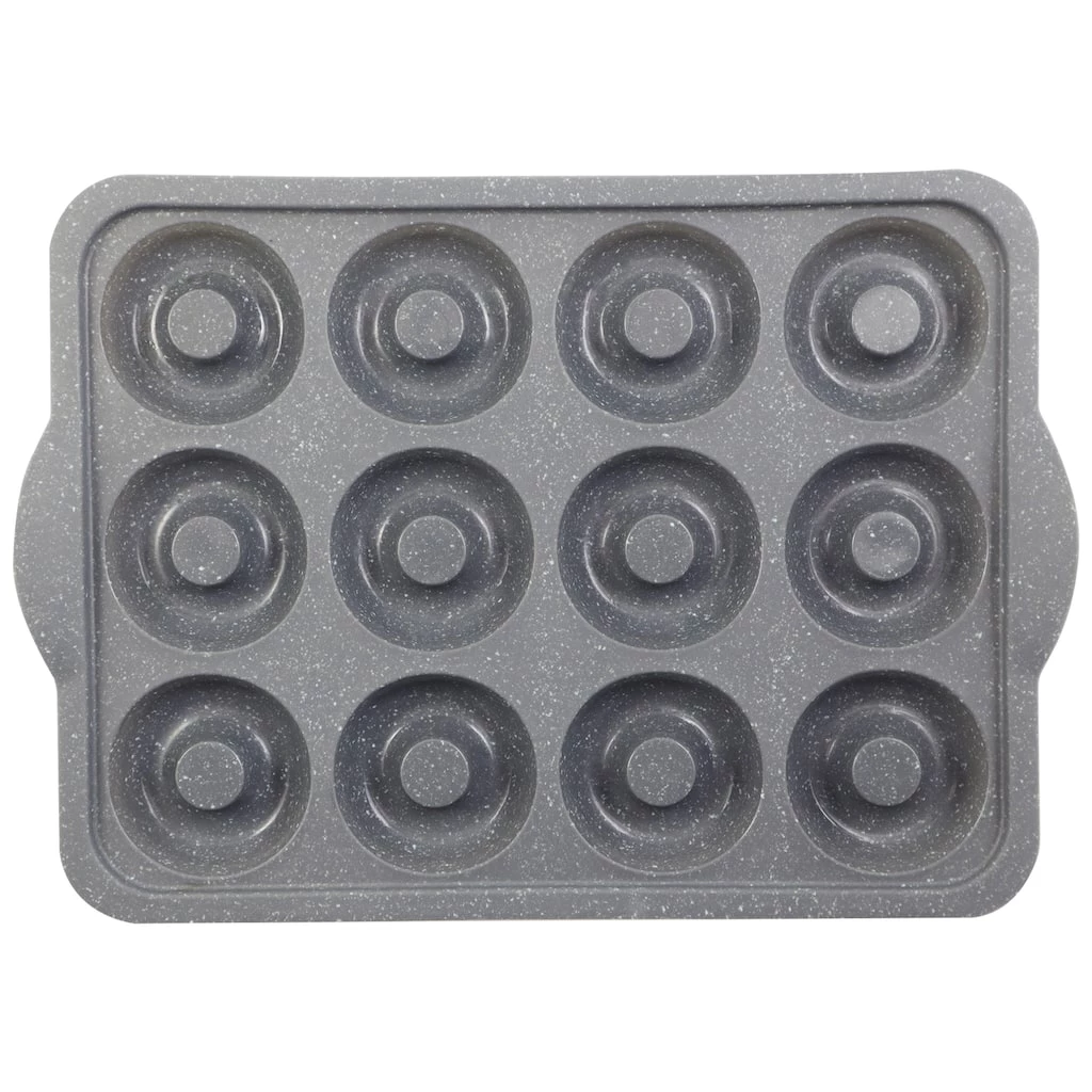 Budget 😍 6 Pack: 12-Cavity Metal-Reinforced Silicone Mini Donut Pan by Celebrate It® 🔥 1 Budget 😍 6 Pack: 12-Cavity Metal-Reinforced Silicone Mini Donut Pan by Celebrate It® 🔥