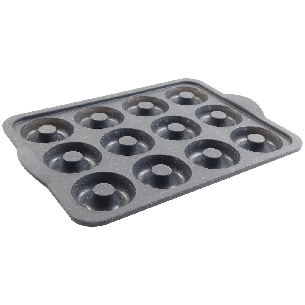 Budget 😍 6 Pack: 12-Cavity Metal-Reinforced Silicone Mini Donut Pan by Celebrate It® 🔥 2 Budget 😍 6 Pack: 12-Cavity Metal-Reinforced Silicone Mini Donut Pan by Celebrate It® 🔥 - Image 2