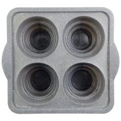 Wholesale 🔥 6 Pack: 4-Cavity Metal-Reinforced Silicone Mini Tier Cake Pan by Celebrate It® 🌟