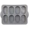 Outlet ❤️ 8-Cavity Metal Reinforced Silicone Mini Bread Pan by Celebrate It™ ✔️