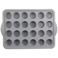 Best Pirce 💯 6 Pack: 24-Cavity Metal Reinforced Silicone Mini Muffin Pan by Celebrate It™ 🎁