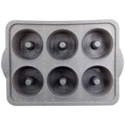 New 😍 6-Cavity Metal Reinforced Silicone Mini Angel Food Cake Pan by Celebrate It™ 🔔