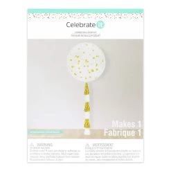 Best Pirce 👍 Gold & White Jumbo Balloon Kit with Tassel by Celebrate It™ 🔥