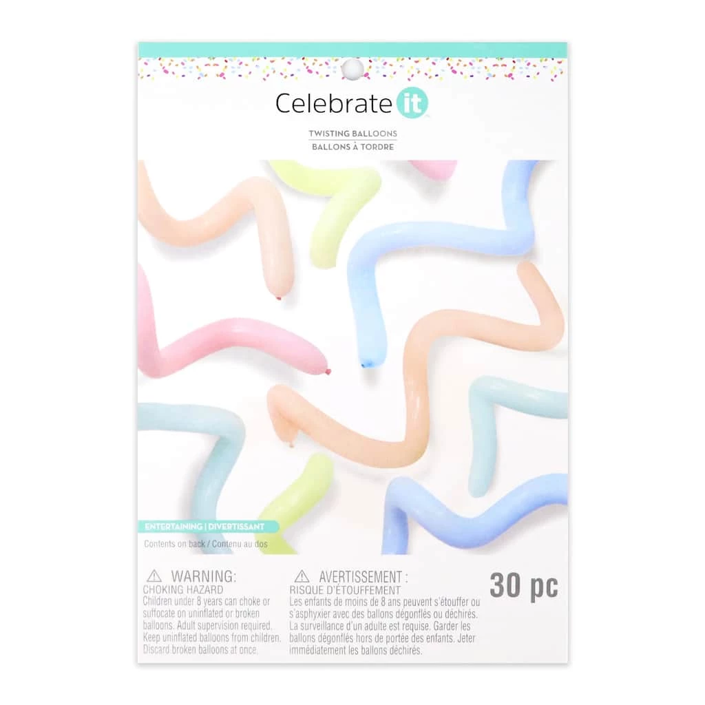 Coupon π Pastel Rainbow Twisting Balloons by Celebrate It™ π Summer, 30ct. π 1 Coupon π Pastel Rainbow Twisting Balloons by Celebrate It™ π Summer, 30ct. π
