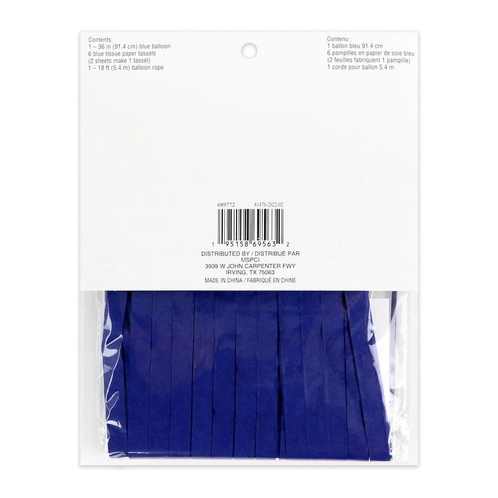 Hot Sale 😀 Blue Jumbo Balloon Kit by Celebrate It™ 🔥 3 Hot Sale 😀 Blue Jumbo Balloon Kit by Celebrate It™ 🔥 - Image 3