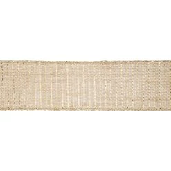 Outlet ⭐ 2.5'' x 3 yd. Metallic Jute Ribbon by Celebrate It® 🥰 -Celebrate It Sales Shop 10689910 3