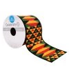 Top 10 ❤️ 2.5" x 3yd. Faux Linen Wired Geometric Ribbon by Celebrate It™ 🎁
