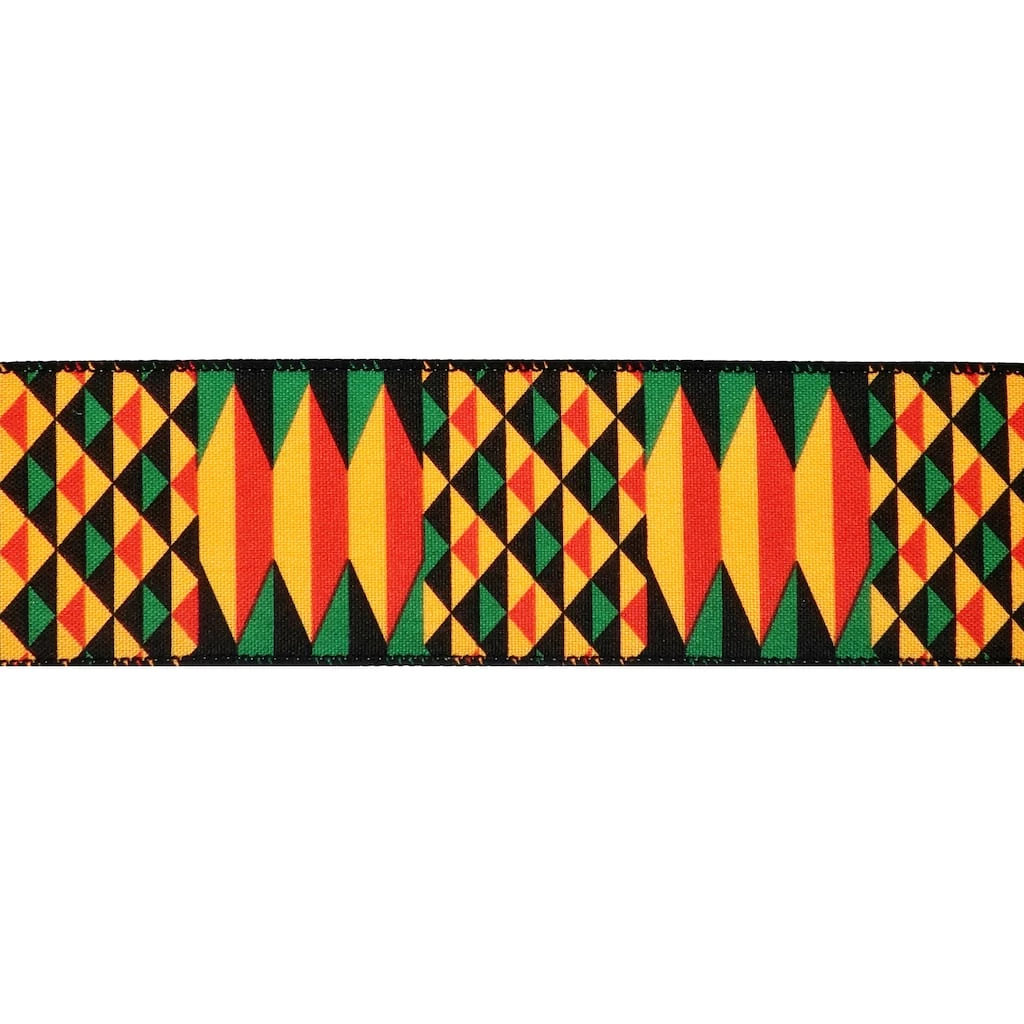 Flash Sale 🔔 12 Pack: 2.5" x 3yd. Faux Linen Wired Geometric Ribbon by Celebrate It™ 😀 3 Flash Sale 🔔 12 Pack: 2.5" x 3yd. Faux Linen Wired Geometric Ribbon by Celebrate It™ 😀 - Image 3