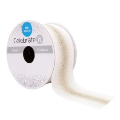 Cheapest 💯 1.5" x 3yd. Metallic Wired Ombre Ribbon by Celebrate It™ 👏