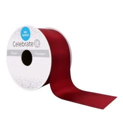 Brand new ✔️ 1.5" x 3yd. Satin Wired Ribbon by Celebrate It™ 🤩