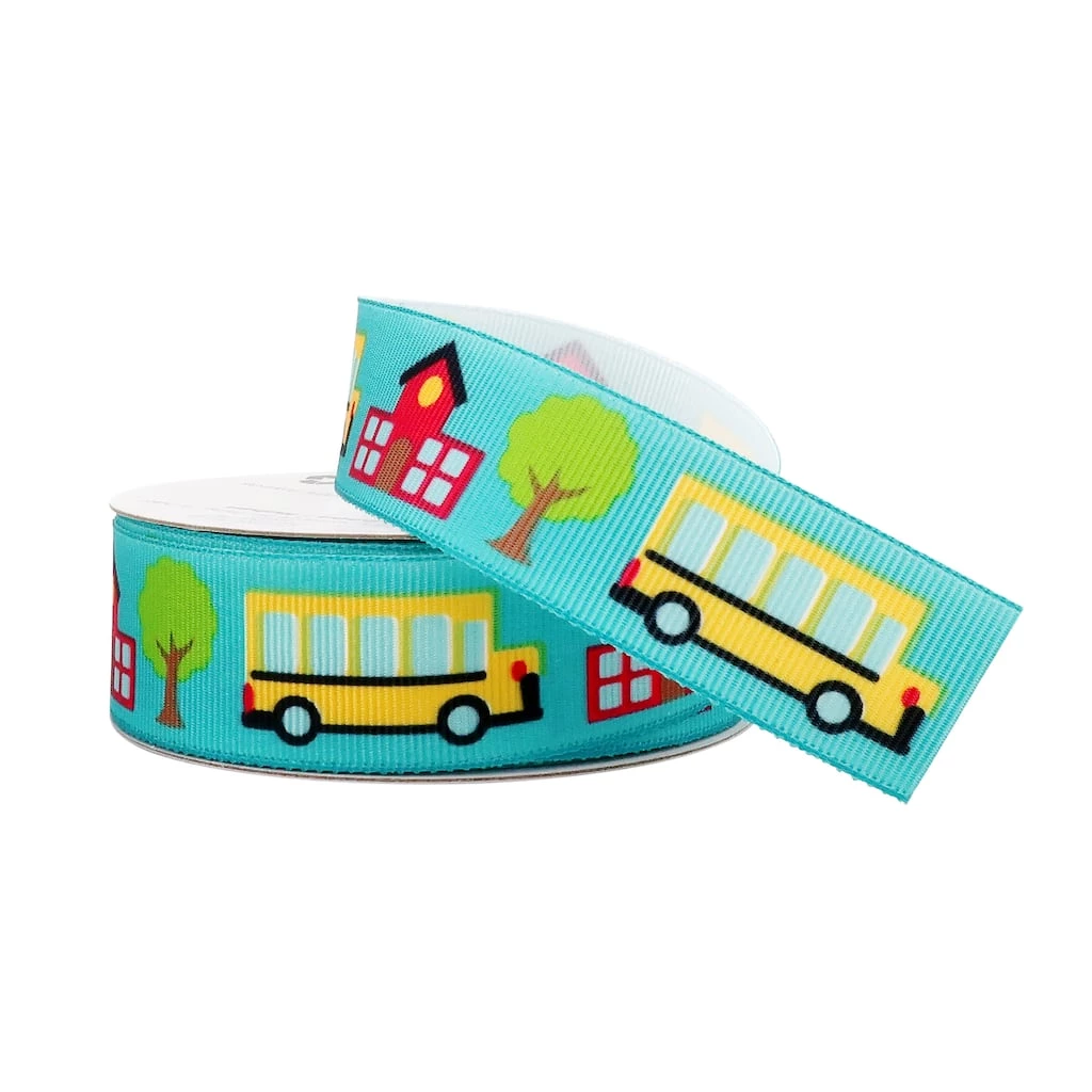 Deals 💯 12 Pack: 7/8" x 5yd. Grosgrain School Bus Ribbon by Celebrate It™ 👏 2 Deals 💯 12 Pack: 7/8" x 5yd. Grosgrain School Bus Ribbon by Celebrate It™ 👏 - Image 2