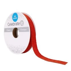 Best Pirce 🛒 3/8" x 7yd. Faux Linen Ribbon by Celebrate It® 😉