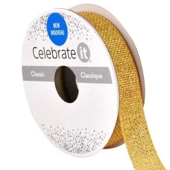 Top 10 🥰 5/8" x 7yd. Metallic Ribbon by Celebrate It® ❤️
