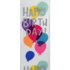 Brand new ❤️ 1.5" x 3yd. Grosgrain Wired Happy 🥳 Birthday Ribbon by Celebrate It® 🎉 5 Brand new ❤️ 1.5" x 3yd. Grosgrain Wired Happy 🥳 Birthday Ribbon by Celebrate It® 🎉 -Celebrate It Sales Shop 10689995 3