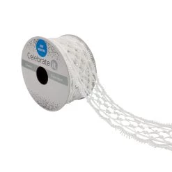 Brand new ❤️ 12 Pack: 1.75'' x 2yd. Lace Sequined Ribbon by Celebrate It® 😉