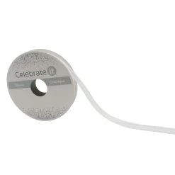 Coupon ✔️ 3/8'' x 7yd. Sheer Iridescent Ribbon by Celebrate It® 🥰