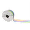 Best Pirce 😀 1.5'' x 3yd. Sheer Wired Rainbow Ribbon by Celebrate It® 😍