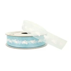Budget 👍 12 Pack: 5/8" x 7yd. Sheer Baby Foot Ribbon by Celebrate It® ✨ -Celebrate It Sales Shop 10690022 2 1