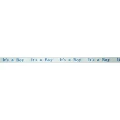 Cheap 🧨 12 Pack: 3/8" x 7yd. Satin It's a Boy Ribbon by Celebrate It® 👏 -Celebrate It Sales Shop 10690029 3 1