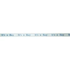 Best Sale 😉 3/8" x 7yd. Satin It's a Boy Ribbon by Celebrate It® 🔔 -Celebrate It Sales Shop 10690029 3