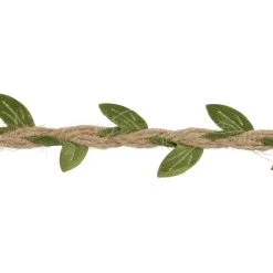 Hot Sale 🥰 1/4" x 7yd. Jute with Leaves Ribbon by Celebrate It™ 👏 -Celebrate It Sales Shop 10691889 3