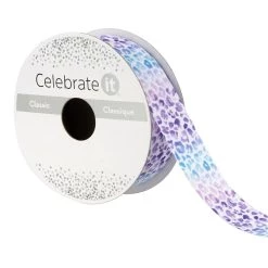 Buy 👏 1'' x 5 yd. Satin Ribbon with Floral Print by Celebrate It® 🎉