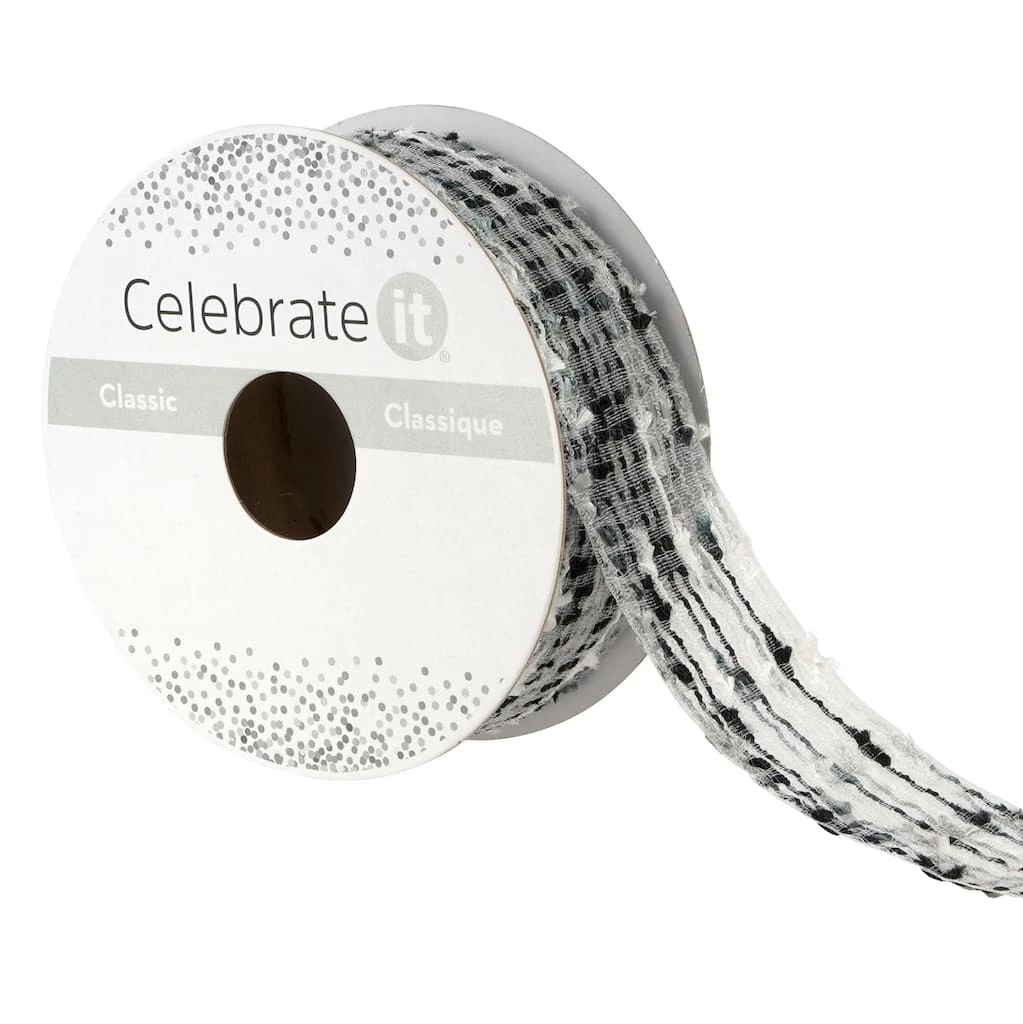 Deals 🥰 7/8" x 3yd. Sheer Mesh by Celebrate It® ✨ 1 Deals 🥰 7/8" x 3yd. Sheer Mesh by Celebrate It® ✨